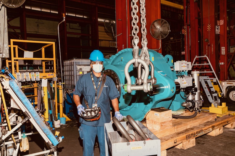 GE Renewable Energy’s wind turbine factory